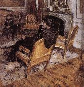 Gold chair Edouard Vuillard